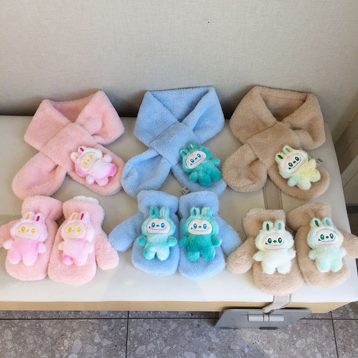 Wholesale Autumn and winter round neck plush Scarves