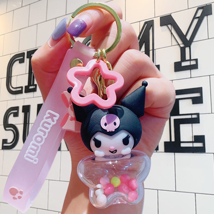 Wholesale Cartoon Doll PVC Keychain JDC-KC-LiuFan003