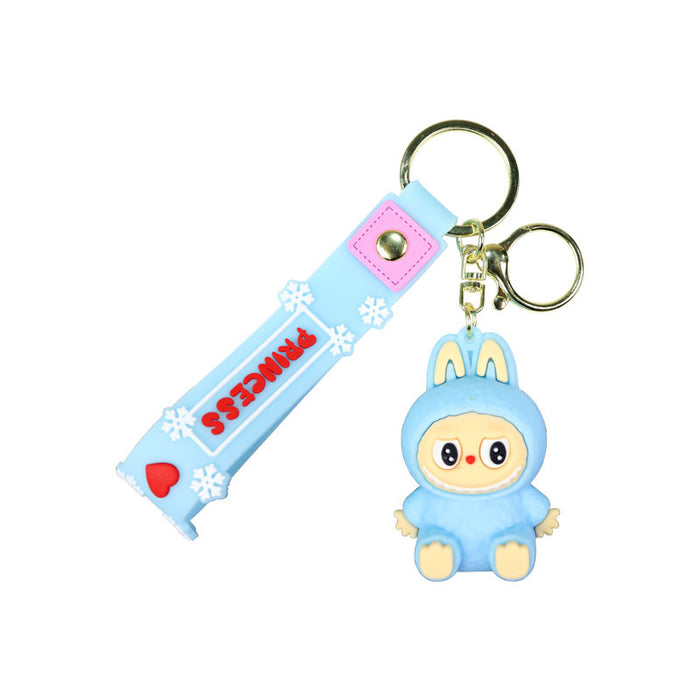 Wholesale Keychain Pendant Little Sheep Doll  Key Chain Ring Claw Machine Small Gift