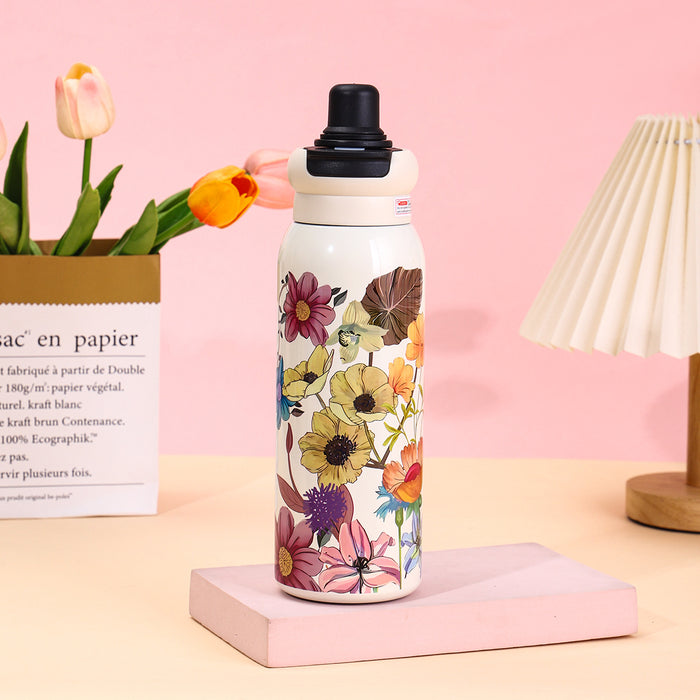 Wholesale Cartoon cute monster rusty steel cartoon drinking water cup