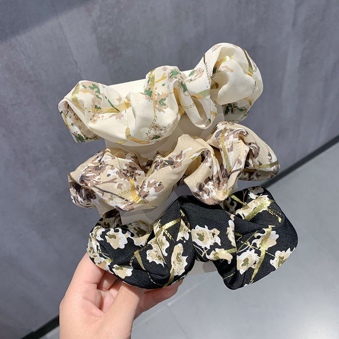 Wholesale Floral headband with high-end feel, printed headband with versatile temperament, headband and headwear