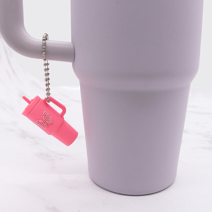 Wholesale Keychain Pendant Ice Bully Cup Key Chain Water Cup Decoration Accessories