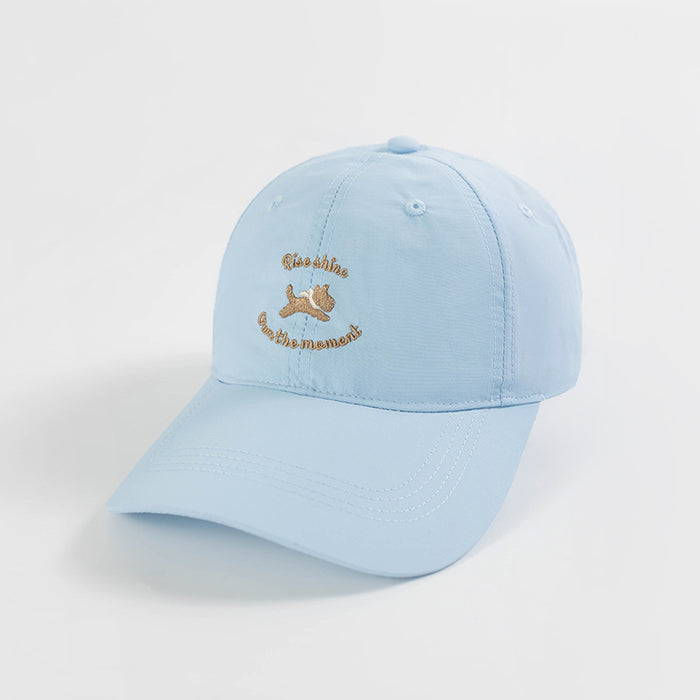 Wholesale Hat quick drying baseball cap versatile fashion casual sun hat wide brimmed duckbill cap