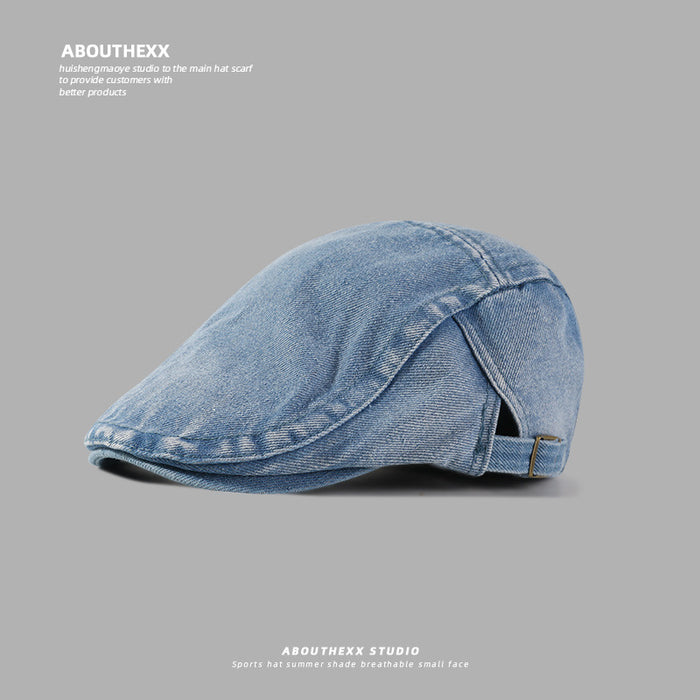 Wholesale Cowboy fashion retro hat versatile beret casual newsboy hat