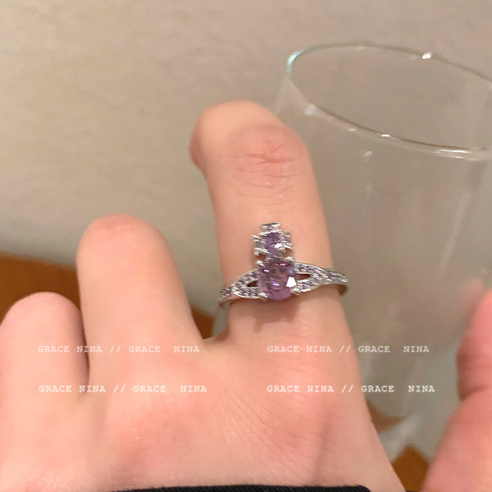 Wholesale Sparkling Diamond Personalized Ring