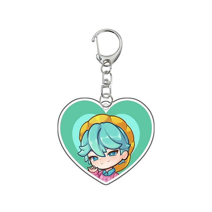 Wholesale K-pop  Anime-themed acrylic keychain pendant,  backpack student gift