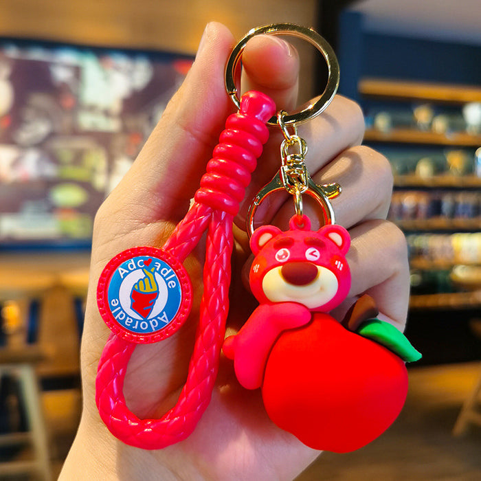 Wholesale Cartoon Doll Silicone Keychain JDC-KC-Tingm269