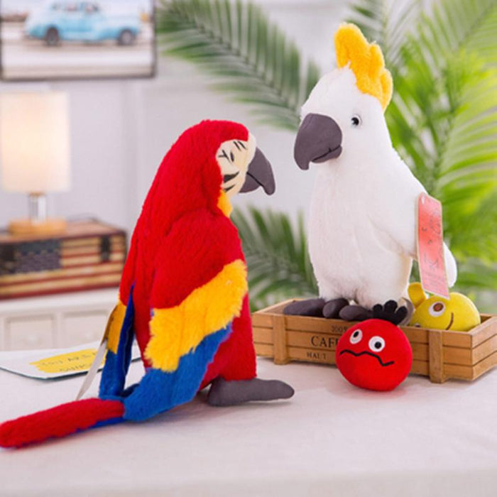 Wholesale Simulation Macaw Bird Doll Plush Toy JDC-DO-MW013