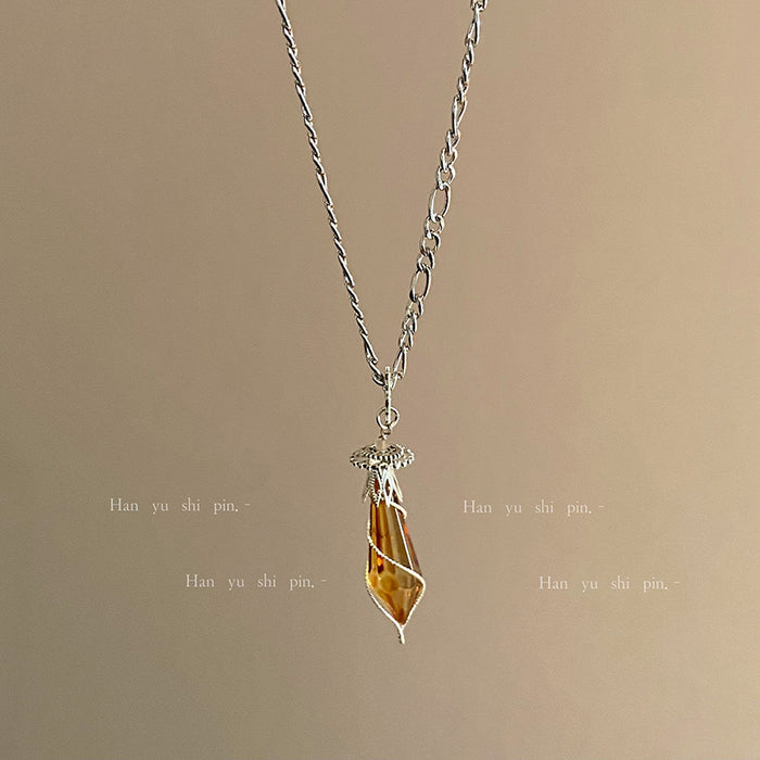 Wholesale Crystal necklace, fashionable necklace