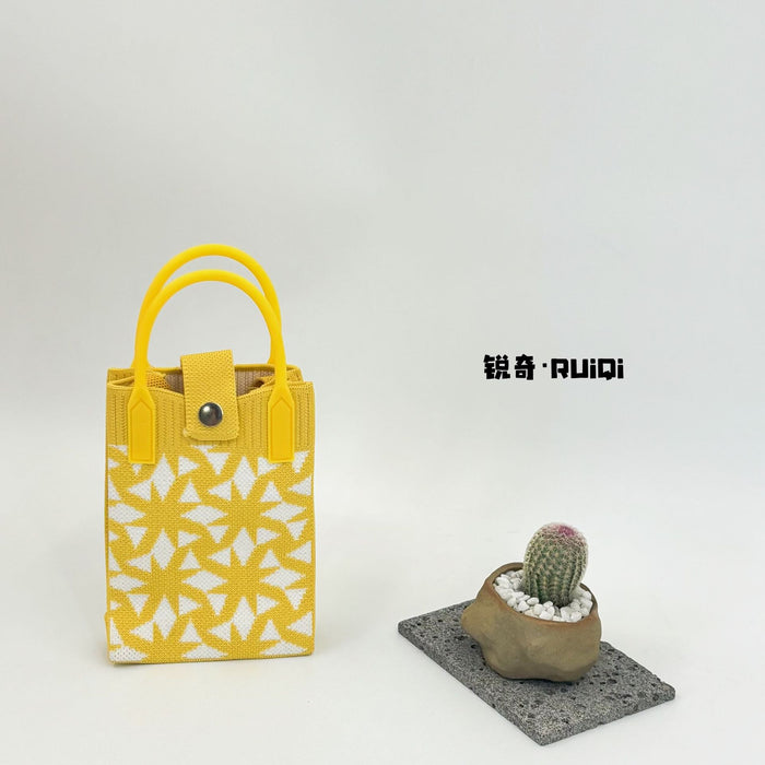 Wholesale Cute Cartoon Knitted Mobile Phone Bag  Easiest for Match Shoulder Bag Coin Crossbody Portable