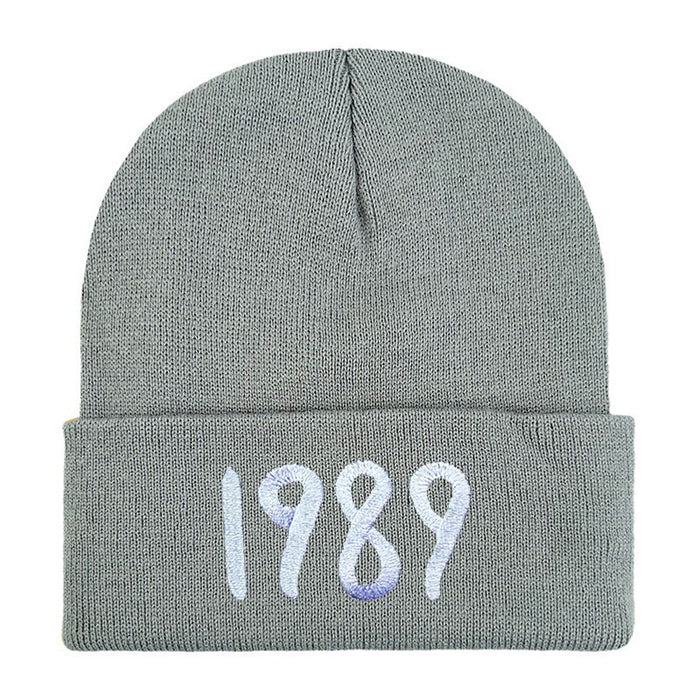 Wholesale 1989 Embroidery Knitted Wool Hat JDC-FH-Shengn011