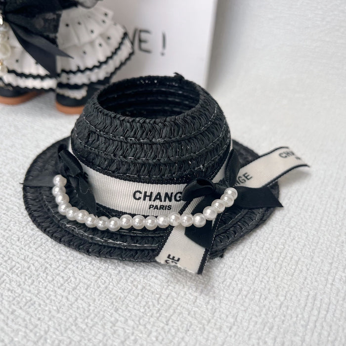 Wholesale Clothes Accessible Cute black and white skirt suit for three generations