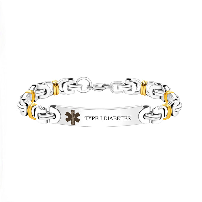 Wholesale Fashionable retro stainless steel bracelet with engraved characters, personalized design, versatile accessories