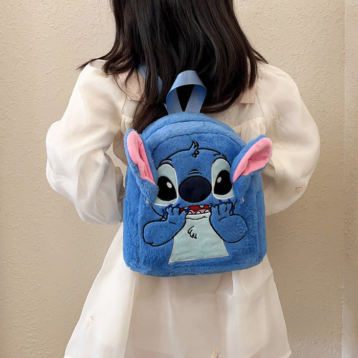 Wholesale Cute cartoon plush girl children's backpack, new student backpack