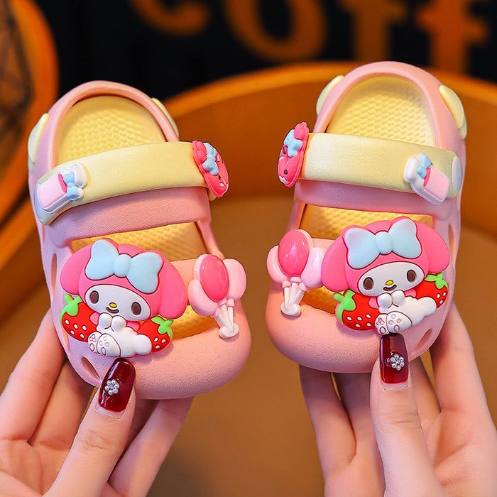 Wholesale Children's Slippers Dinosaur Cartoon Indoor Non-Slip Sandals