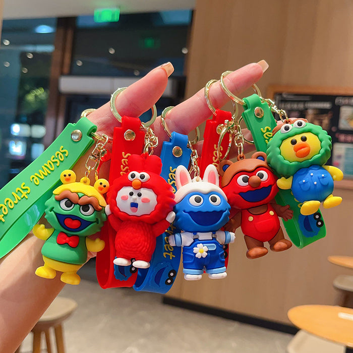 Wholesale Cute keychain pendant key ring bag charm