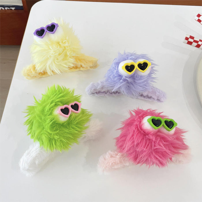 Wholesale Plush Cartoon Cute Hair Clips JDC-HC-Shuy003