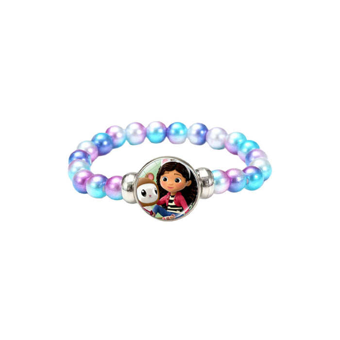 Wholesale Dollhouse  Colorful Beads Bracelet