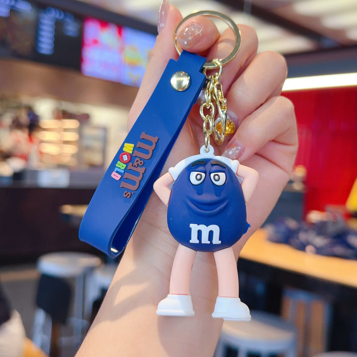 Wholesale Creative PVC Cartoon Couple Keychain
