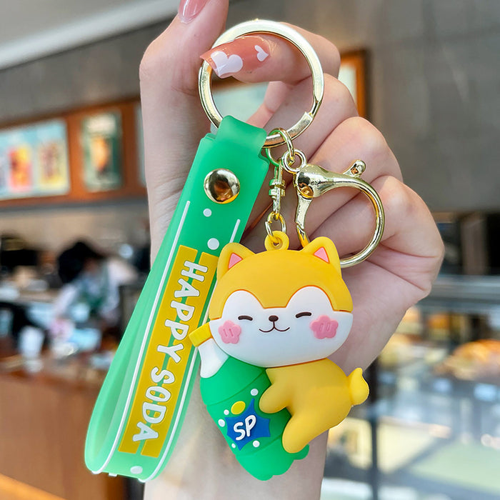 Wholesale Cute Animal Bubble Water Backpack Bag Pendant