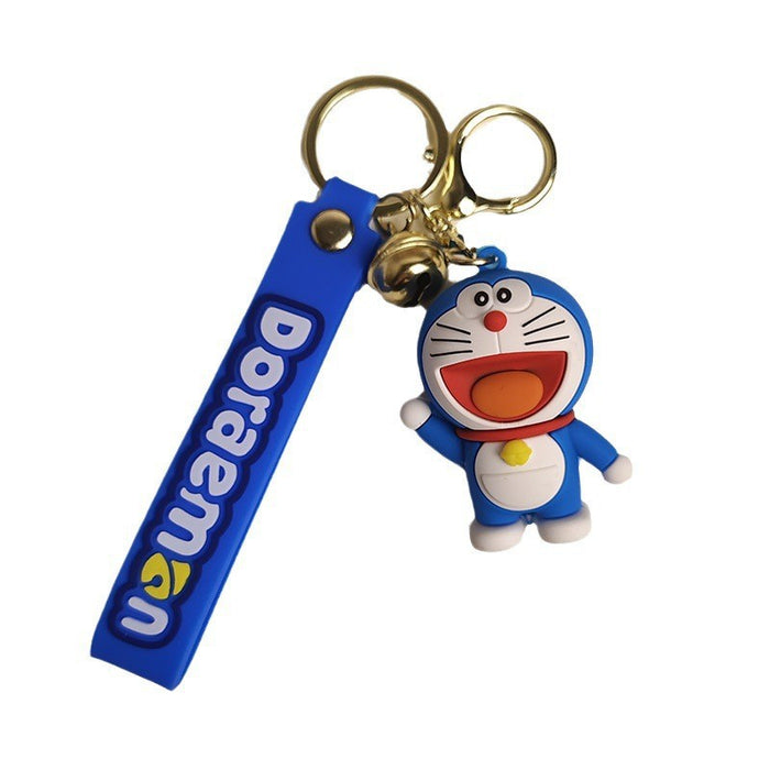 Wholesale  Cartoon  Cat  Keychain Car Key Couple Key Chain Bag Hanging Ornaments