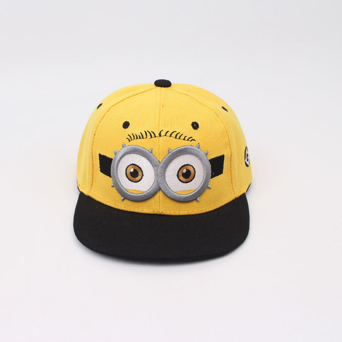 Wholesale Cute Cartoon Parent-Child Flat Brim Hip Hop Baseball Cap