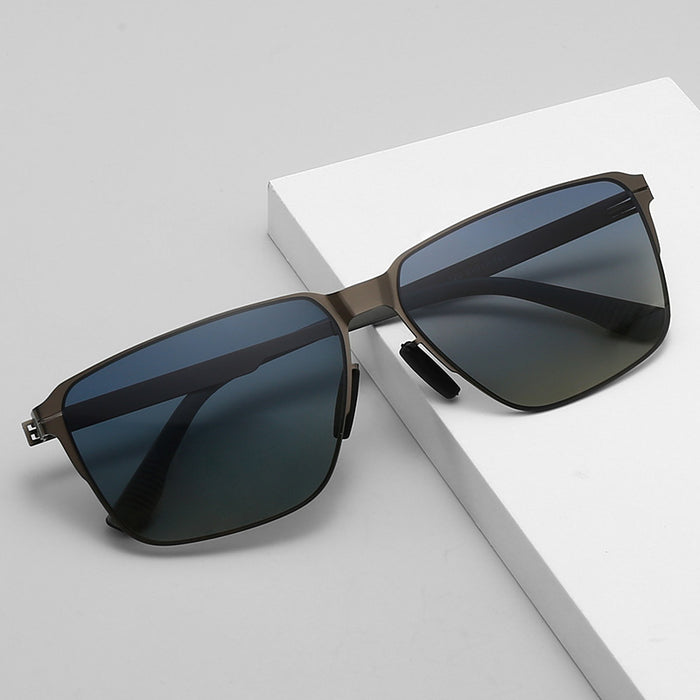 Wholesale Nylon polarized sunglasses, fashionable screw free UV resistant sunglasses, driving goggles