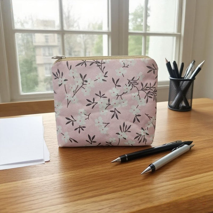 Wholesale Leopard print coin bag portable cosmetic bag lipstick coin storage canvas bag zipper coin bag