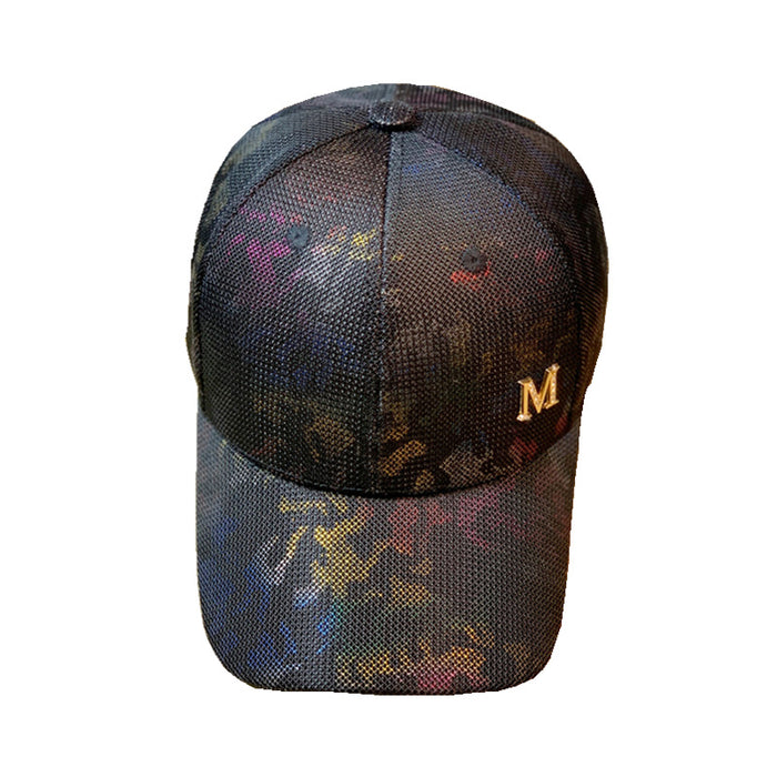 Wholesale Sunshade Bronzing Large Brim Camouflage Baseball Cap Face Revealing Cap