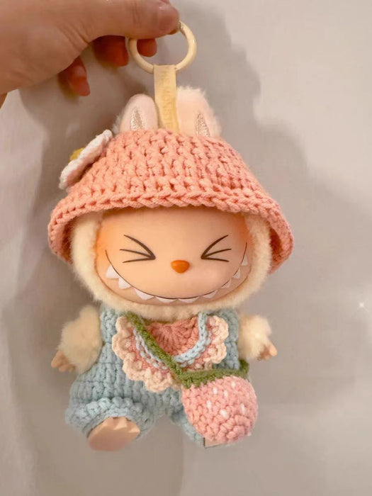Wholesale Knitted Baby Clothes Plush Doll Baby Clothes Accessories