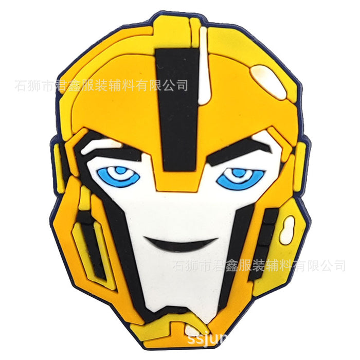 Wholesale 50pcs Cartoon Hole Shoes Buckle Decorative Buckle  Shoes Charms