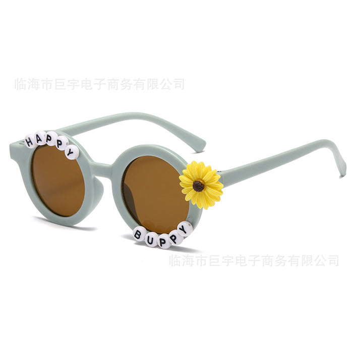 Wholesale Children's sunglasses, sunscreen glasses, UV resistant sunglasses, baby sunglasses