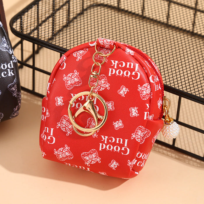 Wholesale PU Small School Bag Coin Purse JDC-WT-YouTu012