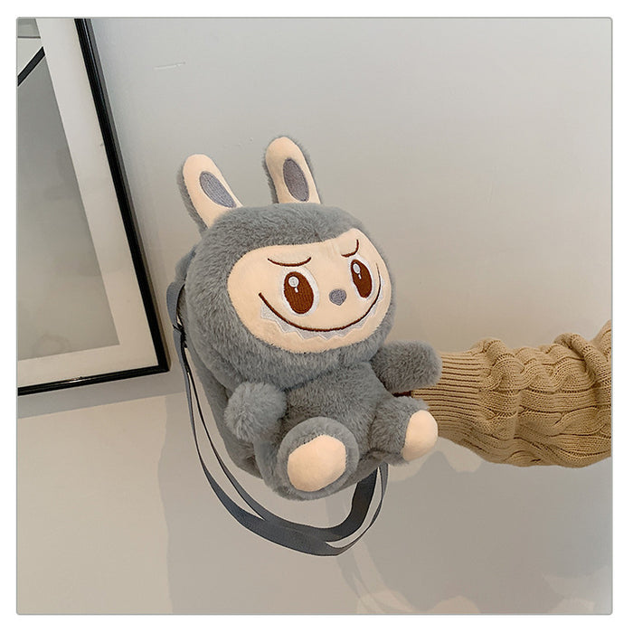 Wholesale Plush Cartoon Doll Single-Shoulder Crossbody Bag
