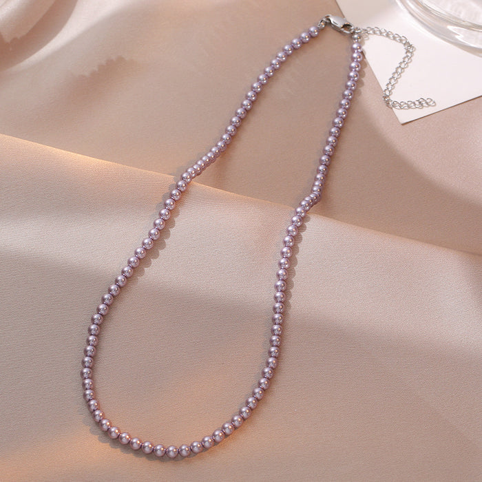 Wholesale Necklace, pearl collarbone chain, new style, fashionable and sexy necklace