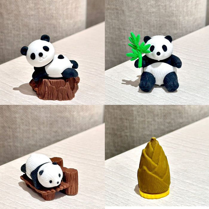Wholesale Cartoon Panda Eraser Set Trendy Decorative Erasers Fashion Accessory MOQ≥2