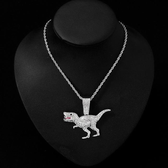 Wholesale Necklace Dinosaur Pendant Animal Explosions Personalized Men's Pendant Jewelry