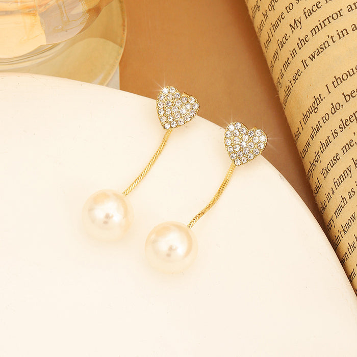 Wholesale Pearl earrings women's earrings light luxury