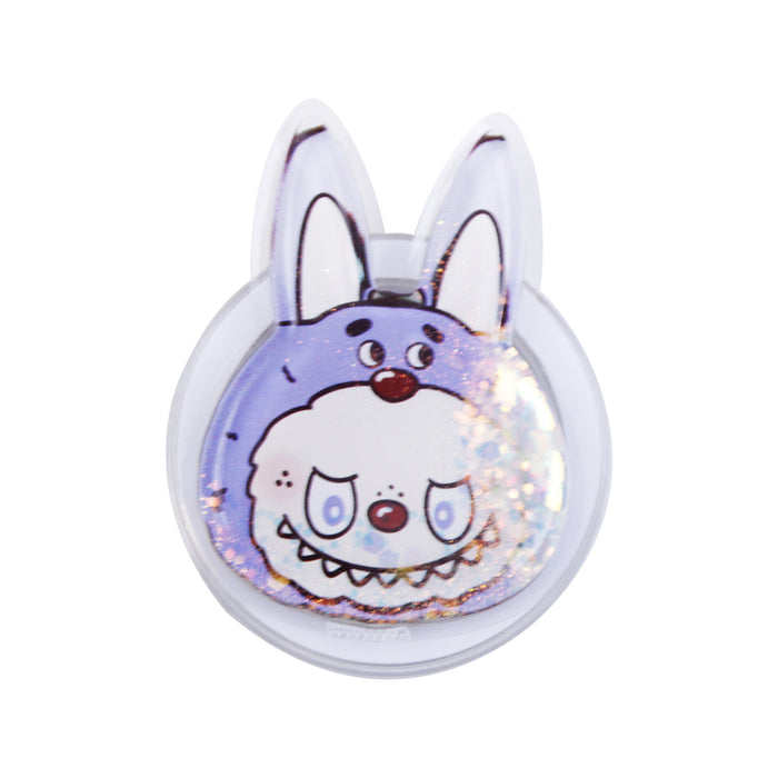 Wholesale Creative Flowing Sand Soft Pack Cartoon Phone Stand