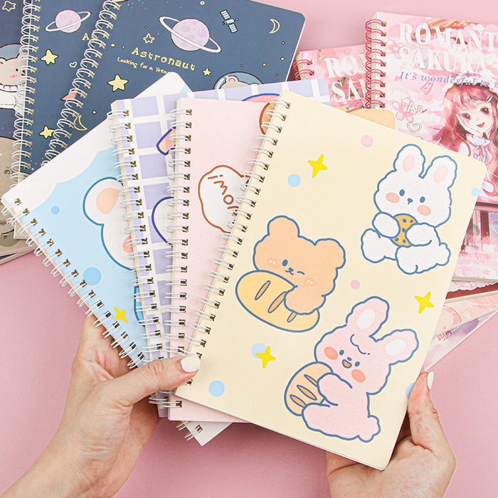 Wholesale Chic Cartoon Panda A5 Loose Leaf Notebook Student Stationery
