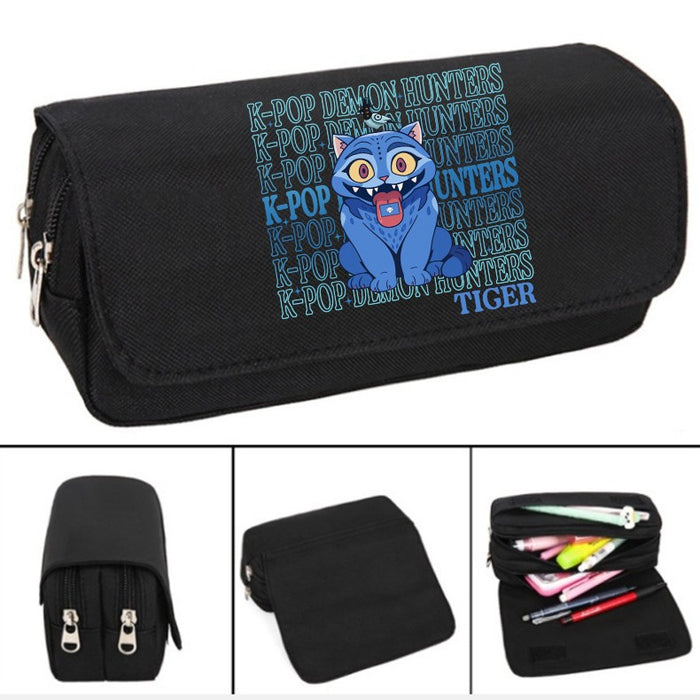 Wholesale Anime KPOP pencil case large capacity pencil bag