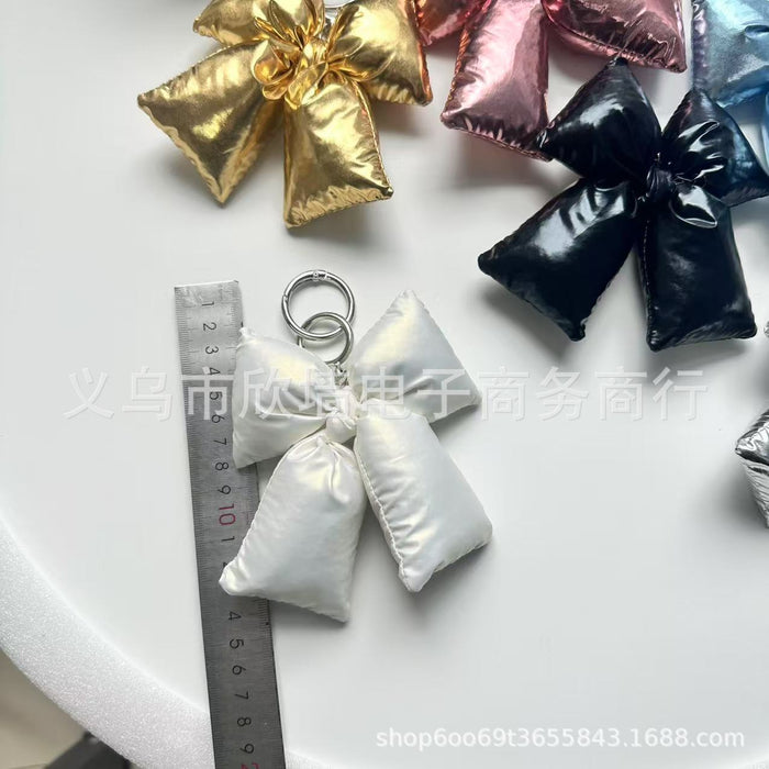 Wholesale Butterfly-shaped keychain filled with PP cotton