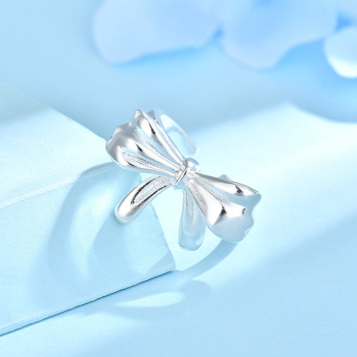 Wholesale Butterfly ring, niche, light luxury, high-end, versatile ring, open index finger ring
