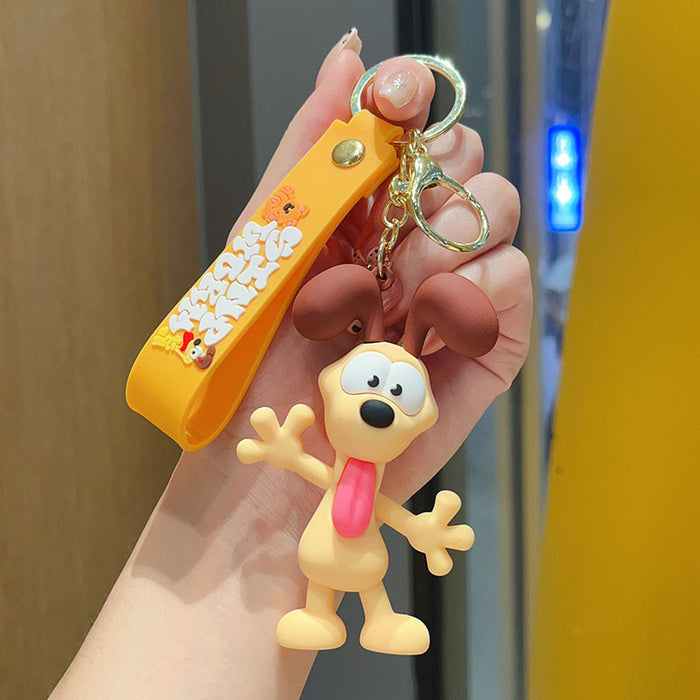 Wholesale Cartoon keychain key ring backpack charm