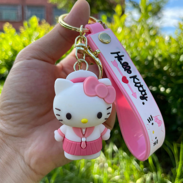 Wholesale Cute cartoon ornament, backpack pendant, car keychain, couple gift wholesale