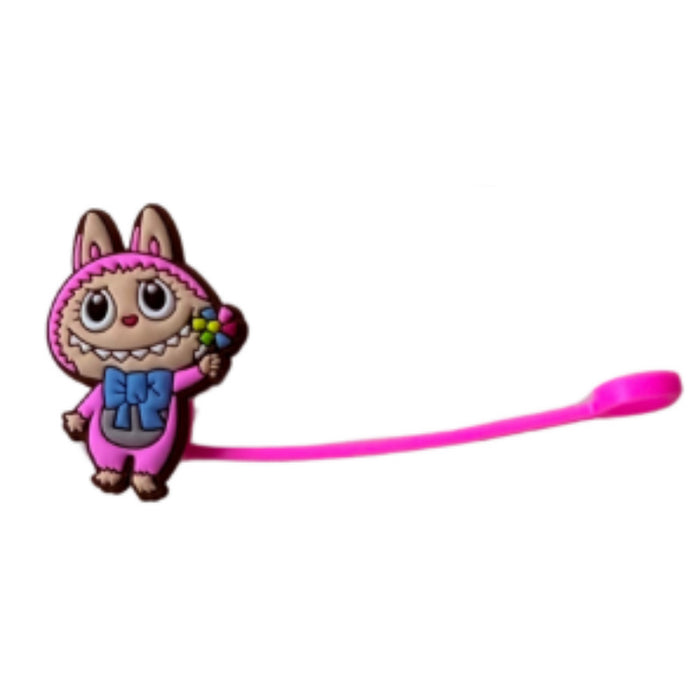 Wholesale Cute cartoon straw cover, silicone straw cap, tube cover decoration, compatible with water cup, straw, dust cap