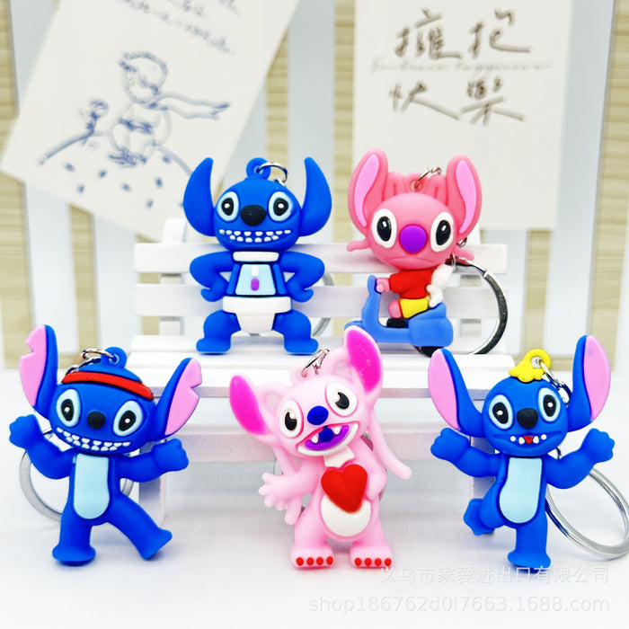 Wholesale Cartoon PVC Doll Keychains (F) JDC-KC-JiaA001