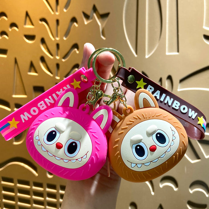 Wholesale Cartoon Cute Rab Coin Purse Keychain
