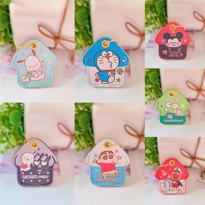Wholesale  style  cute key protective cover water drop elevator access control card cover cartoon creative key case