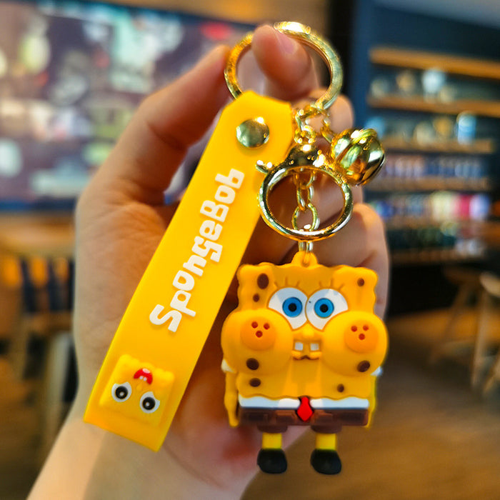 Wholesale Cartoon Doll Silicone Keychain JDC-KC-Tingm220